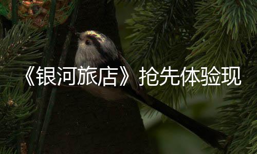 现已体验河旅店抢先银正式上线
