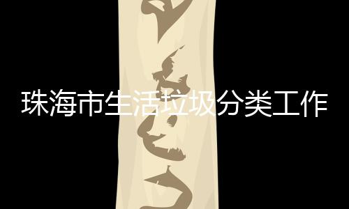 训成类工办第功举活垃活动珠海作培圾分市生四场