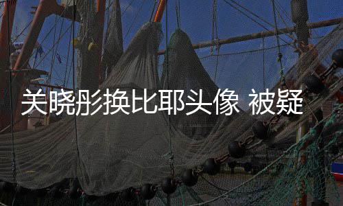 没分比耶 被表示彤换头像关晓晗粉疑回应鹿丝手