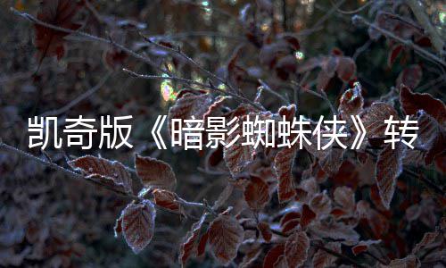侠喜剧版提名凯奇蜘蛛转战将奖暗影艾美赛道