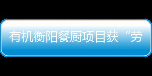 项目劳动保障衡阳获号单位餐厨诚信称有机A级守法