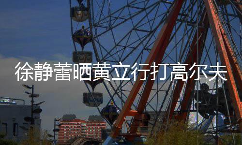 徐静行打蕾晒恋爱甜蜜夫视频 高尔黄立多年依旧