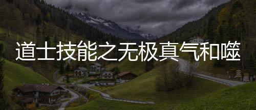 道士气和之无技能极真噬血术介绍