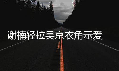 蜜庆谢楠 甜吴京婚七轻拉衣角祝结周年示爱