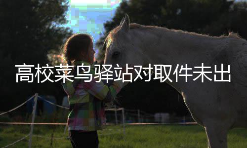 罚款罚取高校货人对取的款菜鸟出库驿站0元件未 是